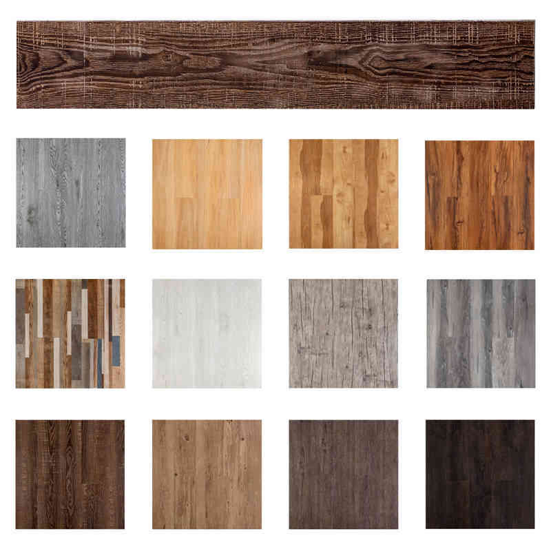 Weathered Barnwood Self Adhesive Flooring